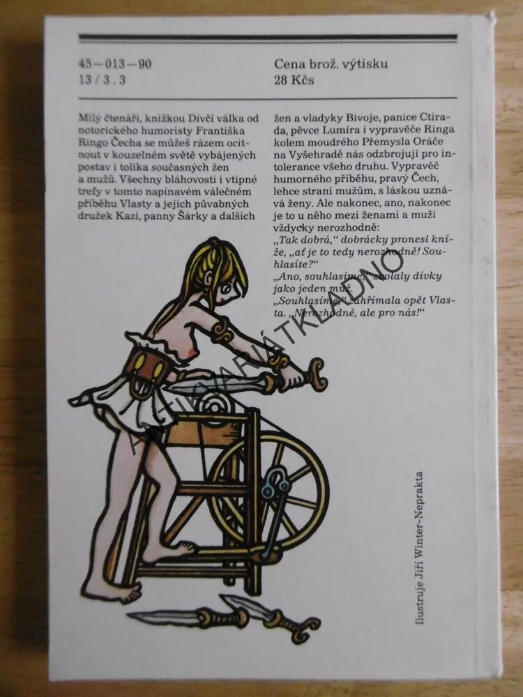 DÍVČÍ VÁLKA, F.R. ČECH, NEPRAKTA, 1990, **an