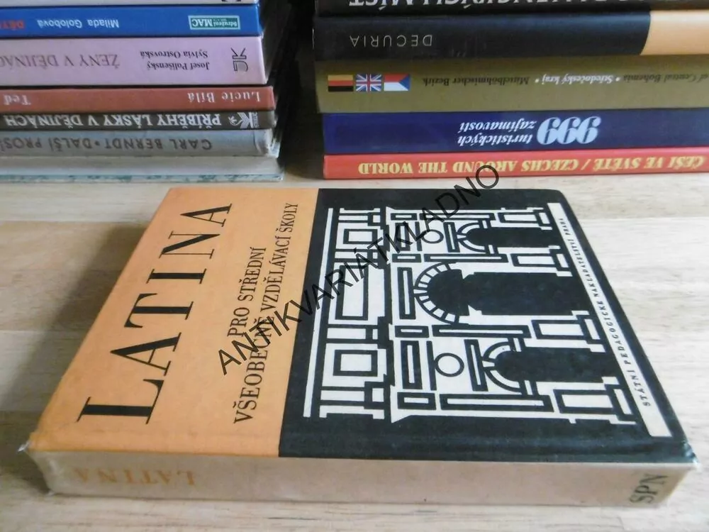 LATINA, PRO STŘEDNÍ VŠEOBECNĚ VZDĚLÁVACÍ ŠKOLY,ŠPAŇÁR, KETTNER, 1965, **an