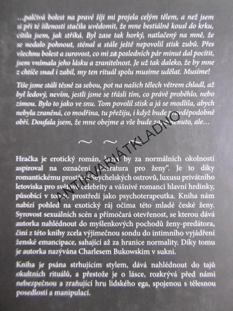 HRAČKA, SYLVA LAUEROVÁ, **an