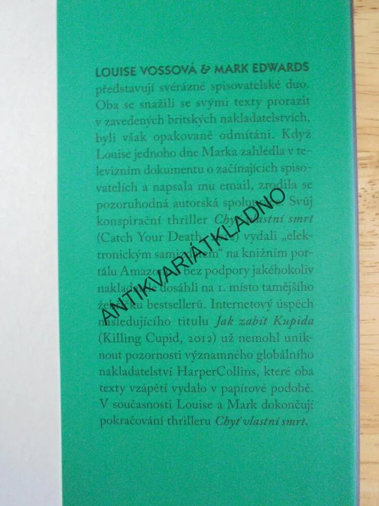 JAK ZABÍT KUPIDA, MARK EDWARDS, VOSSOVÁ, **an