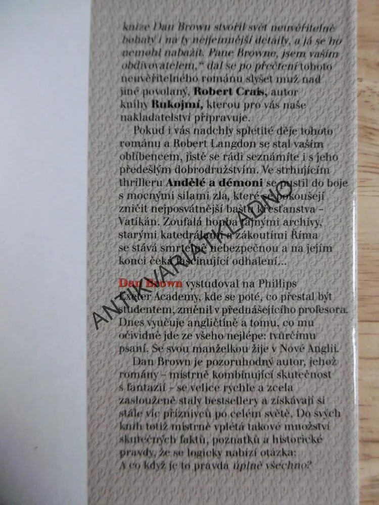 ŠIFRA MISTRA LEONARDA, DAN BROWN, **an