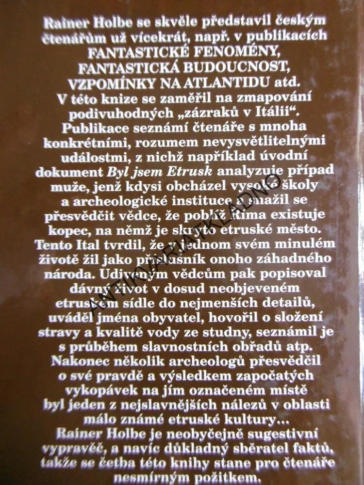 MAGIE, MADONY, ZÁZRAKY, RAINER HOLBE, **an