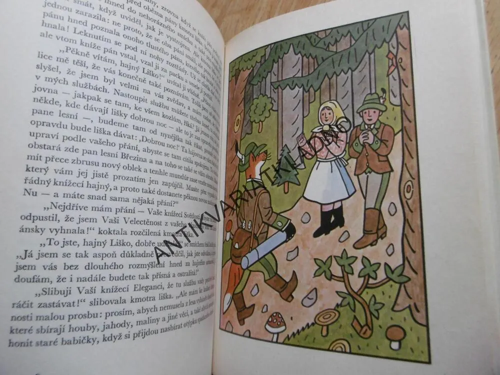 O CHYTRÉ KMOTŘE LIŠCE, JOSEF LADA, 2002, **an