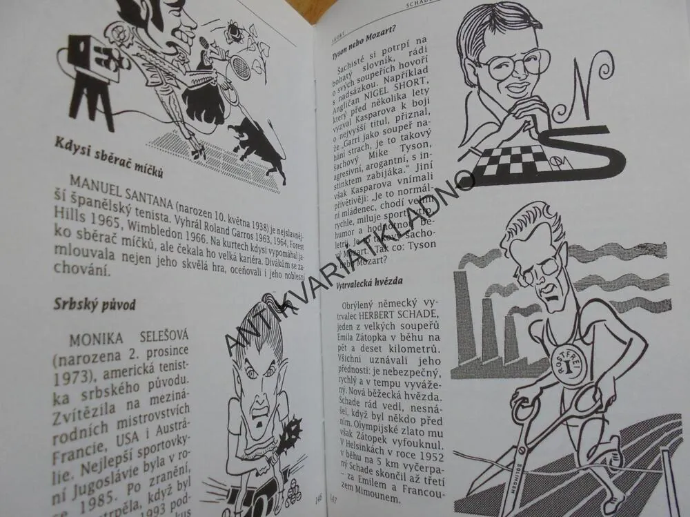 OŽIVLÉ KARIKATURY, OTA MAŠEK, JAK JSEM JE ZNAL A KRESLIL, **an