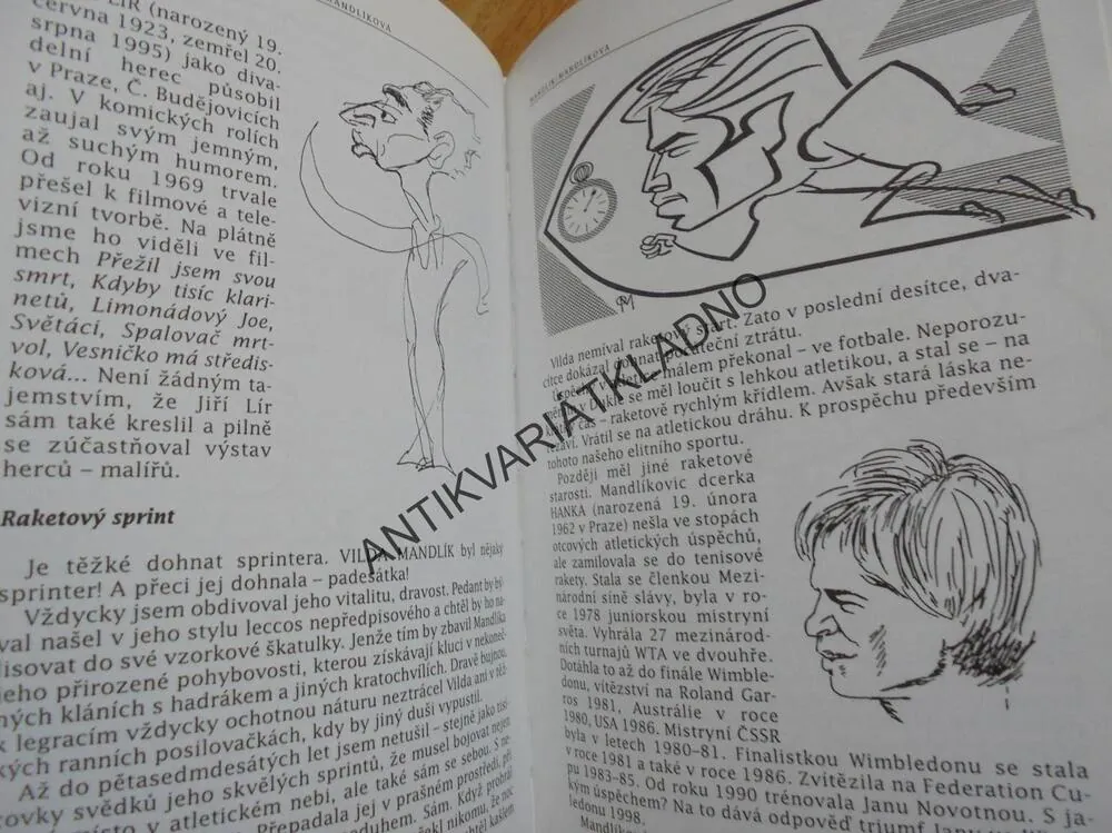 OŽIVLÉ KARIKATURY, OTA MAŠEK, JAK JSEM JE ZNAL A KRESLIL, **an