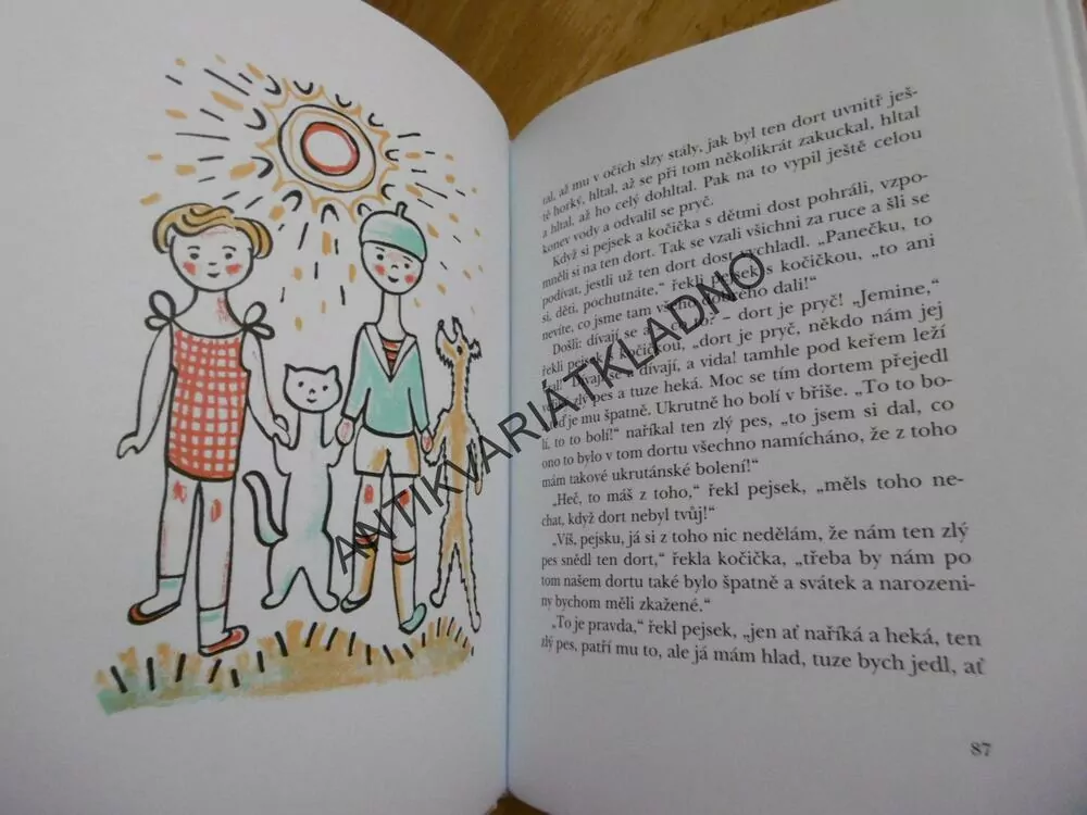 POVÍDÁNÍ O PEJSKOVI A KOČIČCE, JOSEF ČAPEK, vydalop FORTUNA LIBRI  2018, **an