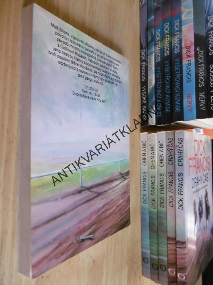 DRAHÝ ČAS, DICK FRANCIS, **an