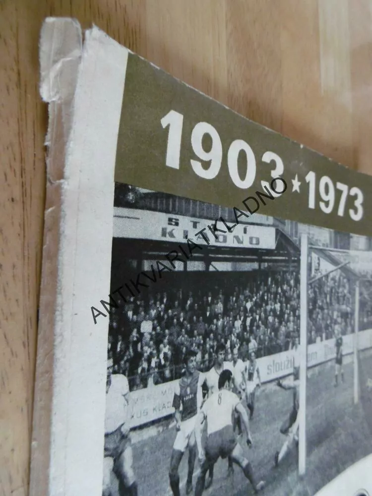 70 LET KOPANÉ KLADNO POLDI SONP, FOTBAL, 1973, **an