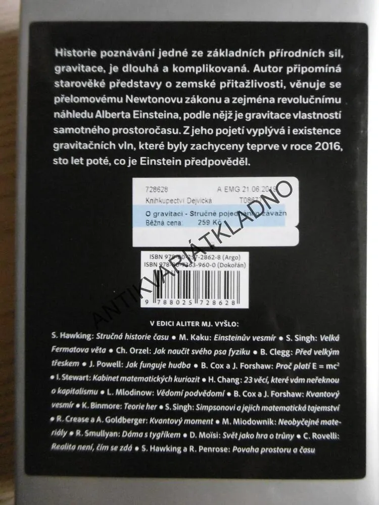 O GRAVITACI, ANTHONY ZEE, **an