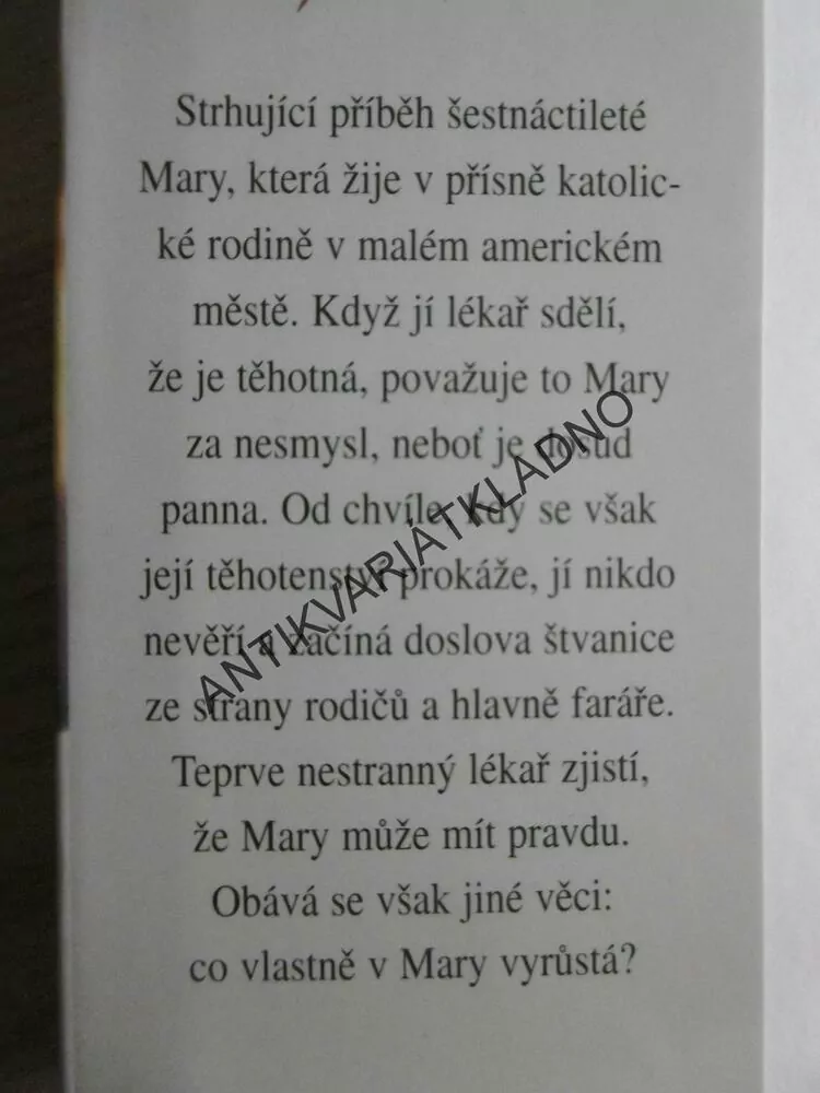 HOŘKÉ TAJEMSTVÍ, BARBARA WOODOVÁ, **an