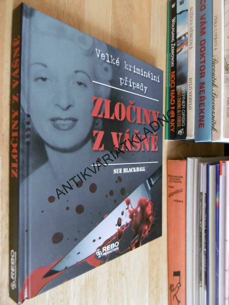 ZLOČINY Z VÁŠNĚ, SUE BLACKHALL, VELKÉ KRIMINÁLNÍ PŘÍPADY, **an