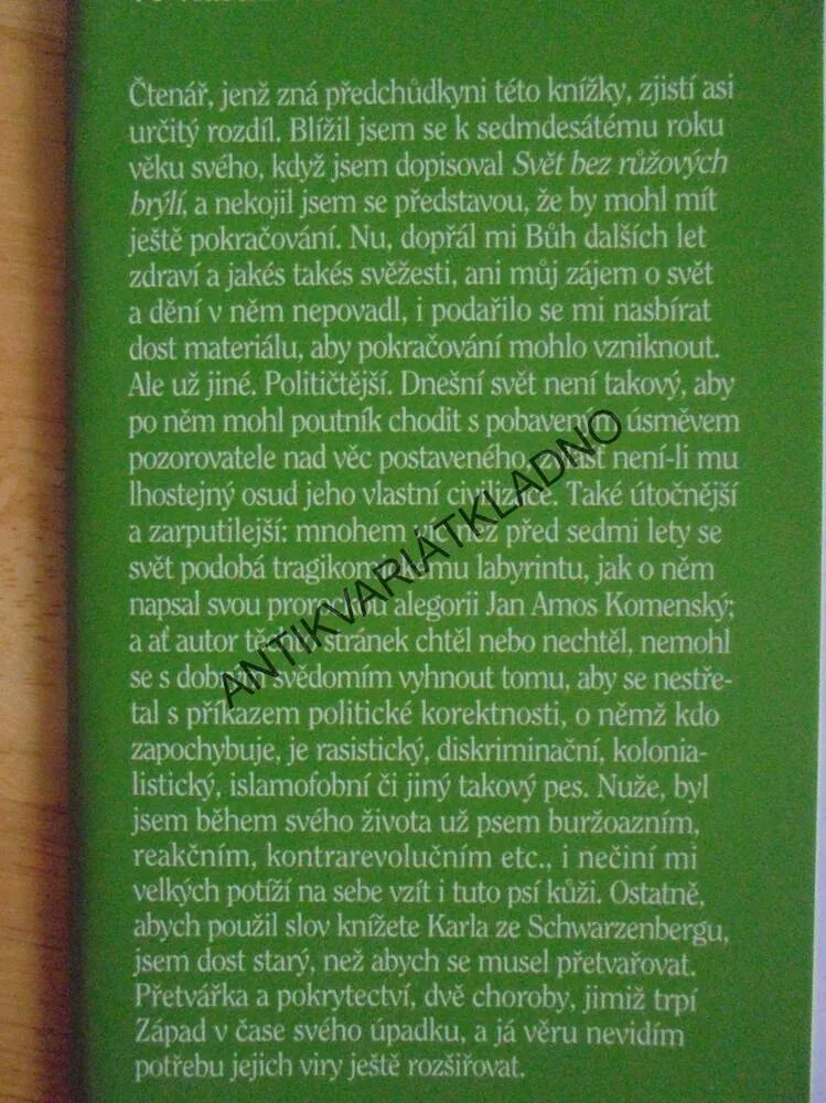 Z BLÍZKA I Z DALEKA BEZ RŮŽOVÝCH BRÝLÍ,FRÝBORT, **an