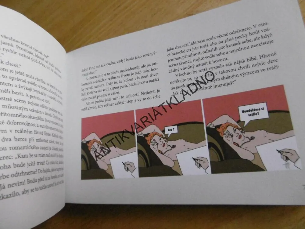 KAFE A CIGÁRKO, MARIE DOLEŽALOVÁ, HEREČKA, FILM, **an 