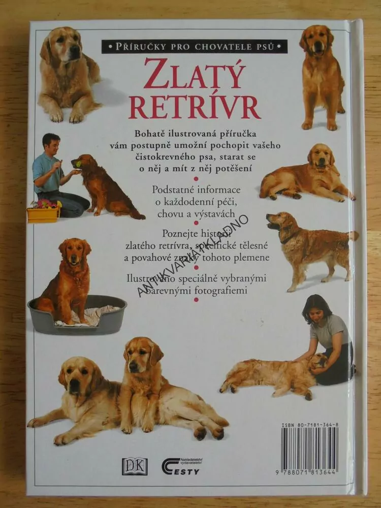 ZLATÝ RETRÍVR, PŘÍRUČKA PRO CHOVATELE, FOGLE, PES, **an