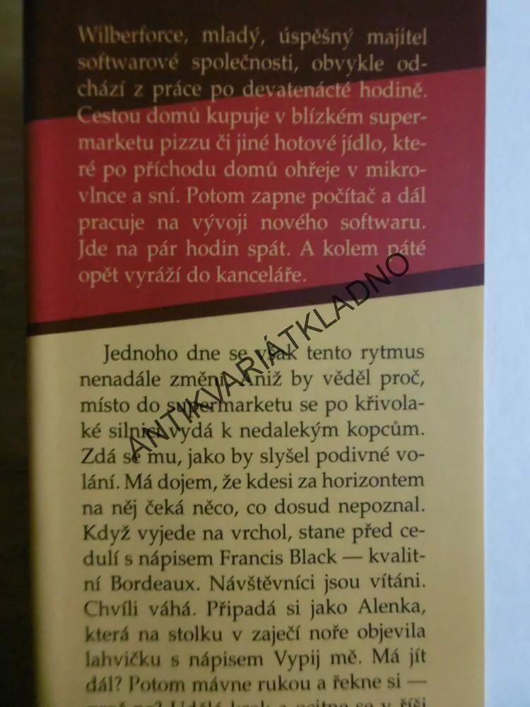 VÁŠEŇ AŽ DO DNA BORDEAUX, PAUL TORDAY, **an