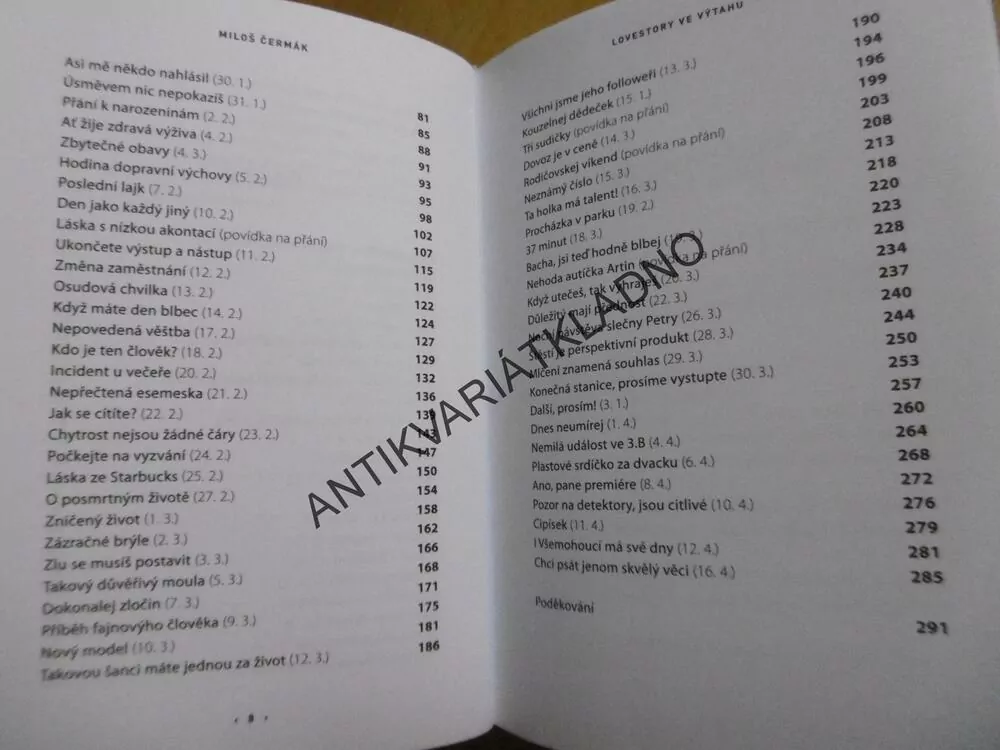 LOVESTORY VE VÝTAHU A DALŠÍ 77 POVÍDEK, M. ČERMÁK, **an