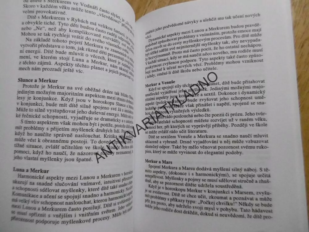 OPTIMÁLNÍ DÍTĚ, ASTROLOGIE, GLORIA STAR, **an