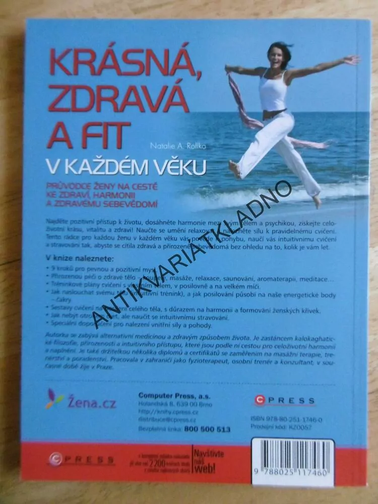 KRÁSNÁ, ZDRAVÁ A FIT V KAŽDÉM VĚKU, NATALIE A. ROLLKO, **an