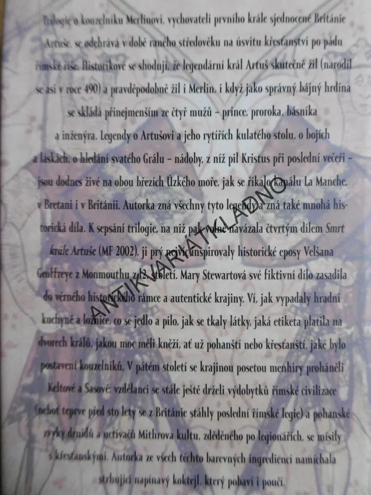 OKOUZLENÝ KOUZELNÍK, MERLIN, 3., MARY STEWARTOVÁ, **an