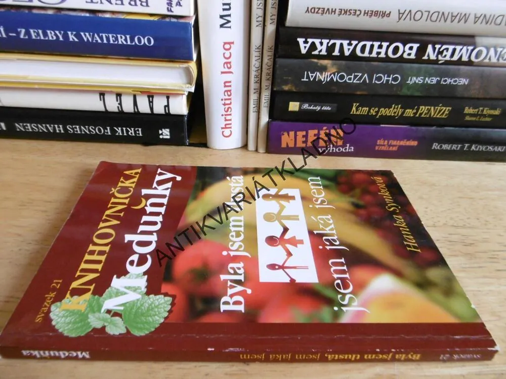 KNIHOVNIČKA MEDUŇKY 21 - BYLA JSEM TLUSTÁ JSEM JAKÁ JSEM, HANKA SYNKOVÁ, **an