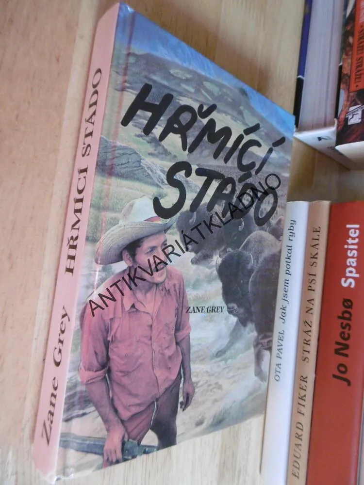 HŘMÍCÍ STÁDO, ZANE GREY, ŠMÍD,