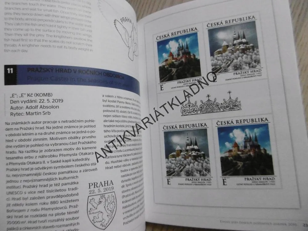 EMISNÍ PLÁN ČESKÝCH POŠTOVNÍCH ZNÁMEK 2018, FILATELIE