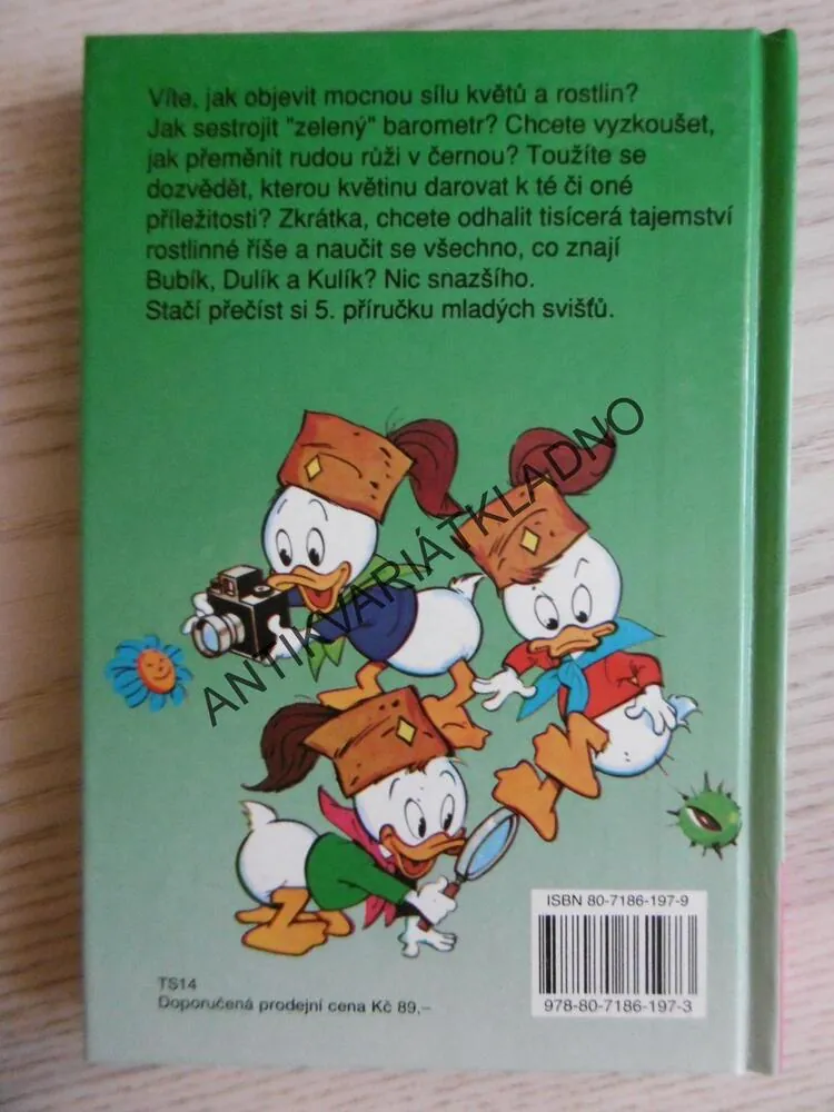 5. PŘÍRUČKA MLADÝCH SVIŠŤŮ, WALT DISNEY,