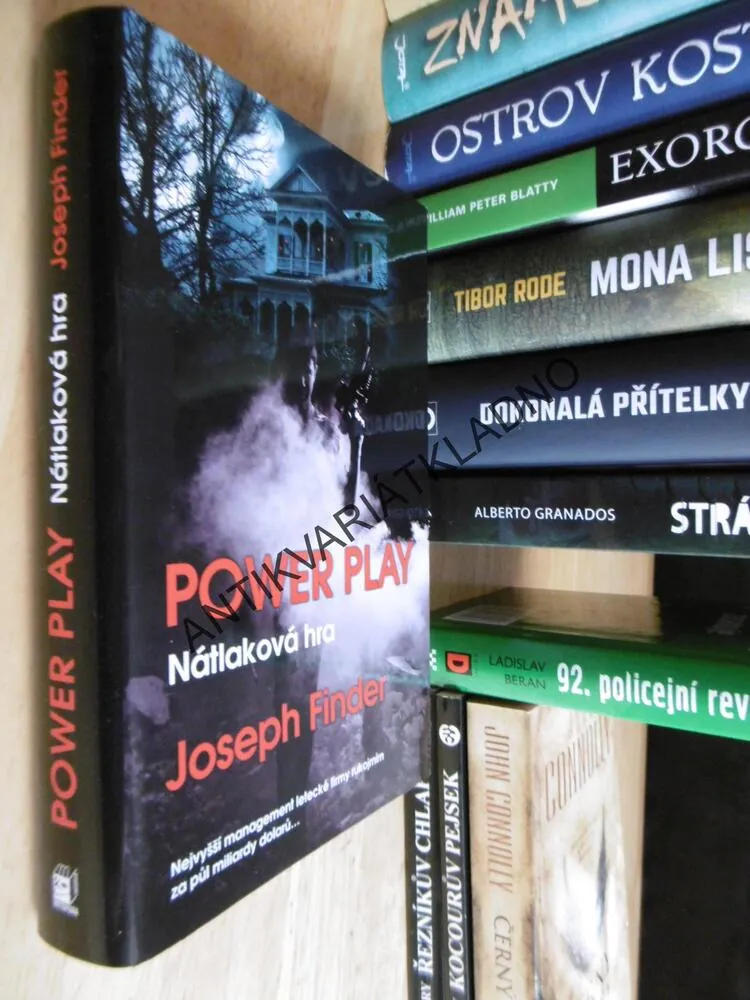 POWER PLAY NÁTLAKOVÁ HRA, JOSEPH FINDER, **an