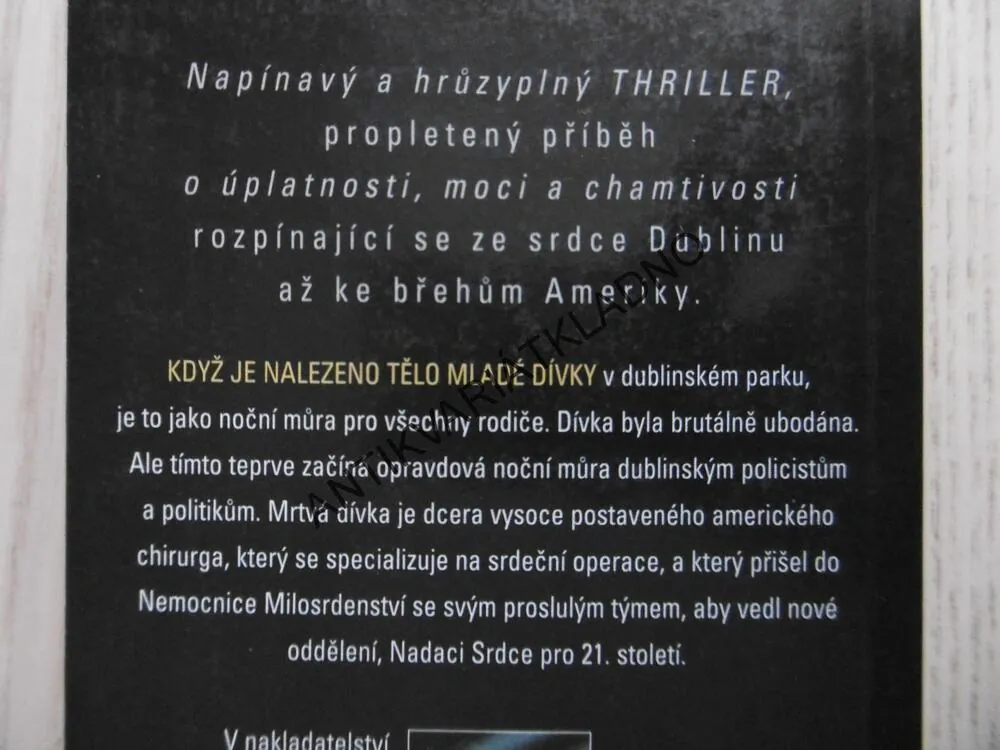 CHLADNÁ OCEL, PAUL CARSON, **an