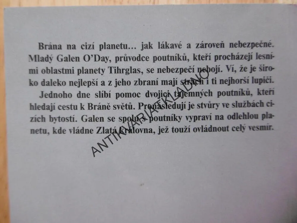 ZLATÁ KRÁLOVNA, DAVE WOLVERTON, **an