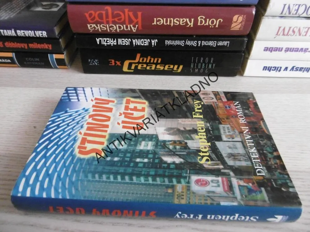 STÍNOVÝ ÚČET, STEPHEN FREY, **an