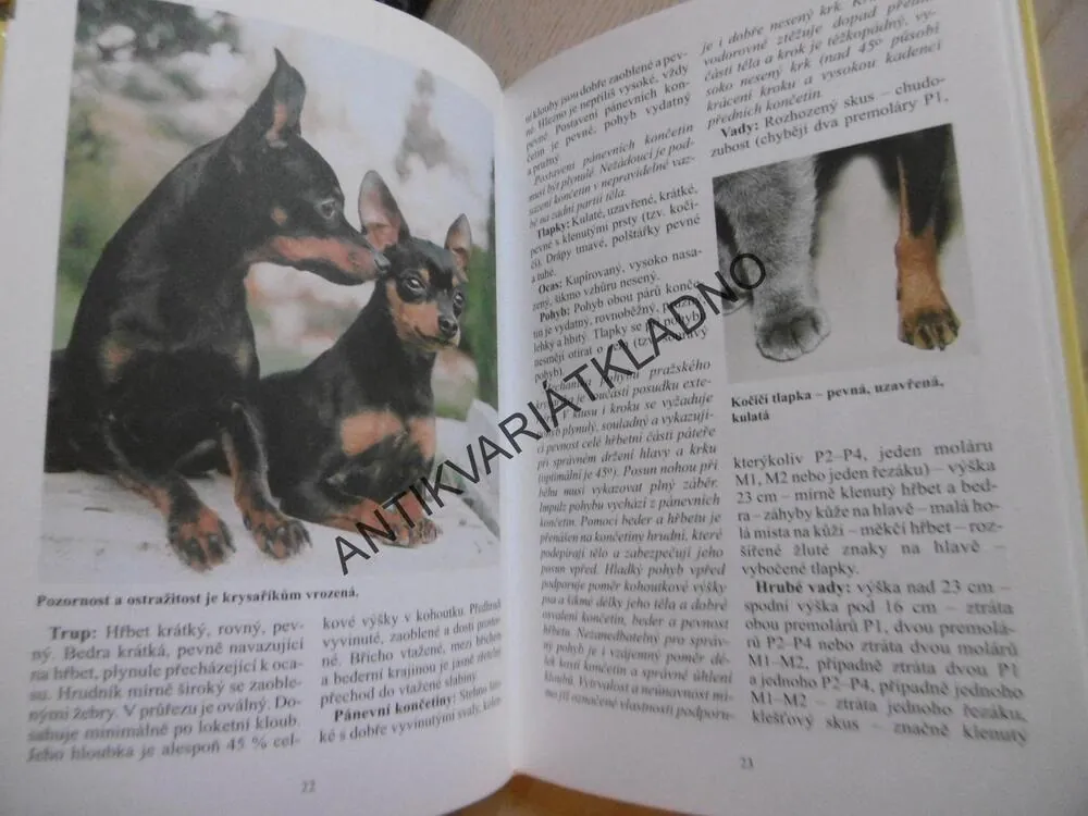 PRAŽSKÝ KRYSAŘÍK, MONOGRAFIE PSÍCH PLEMEN, **an