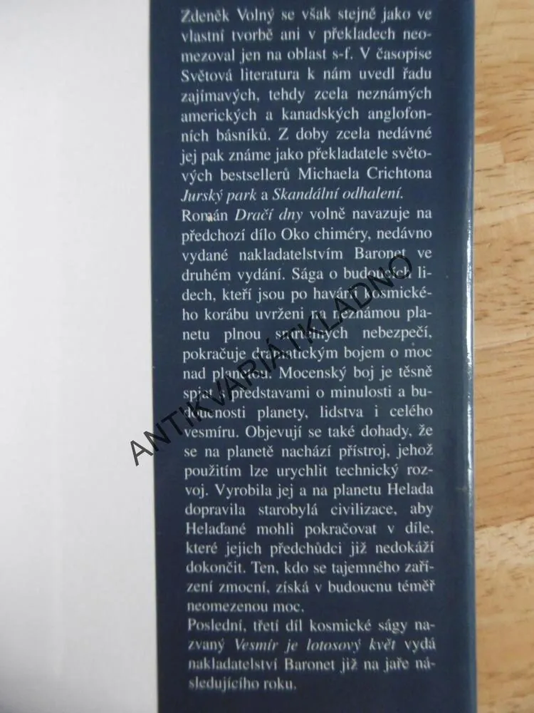 DRAČÍ DNY, ZDENĚK VOLNÝ, **an