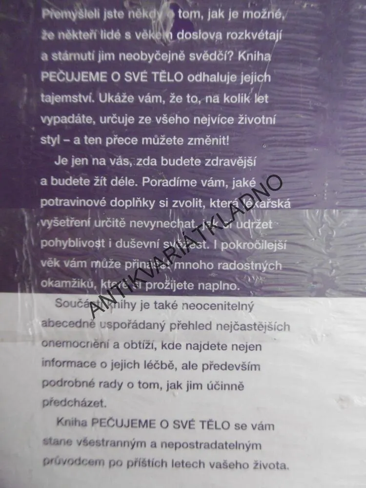 PEČUJEME O SVÉ TĚLO, JAK SI UDRŽET MLÁDÍ DO POZDNÍHO VĚKU, **an