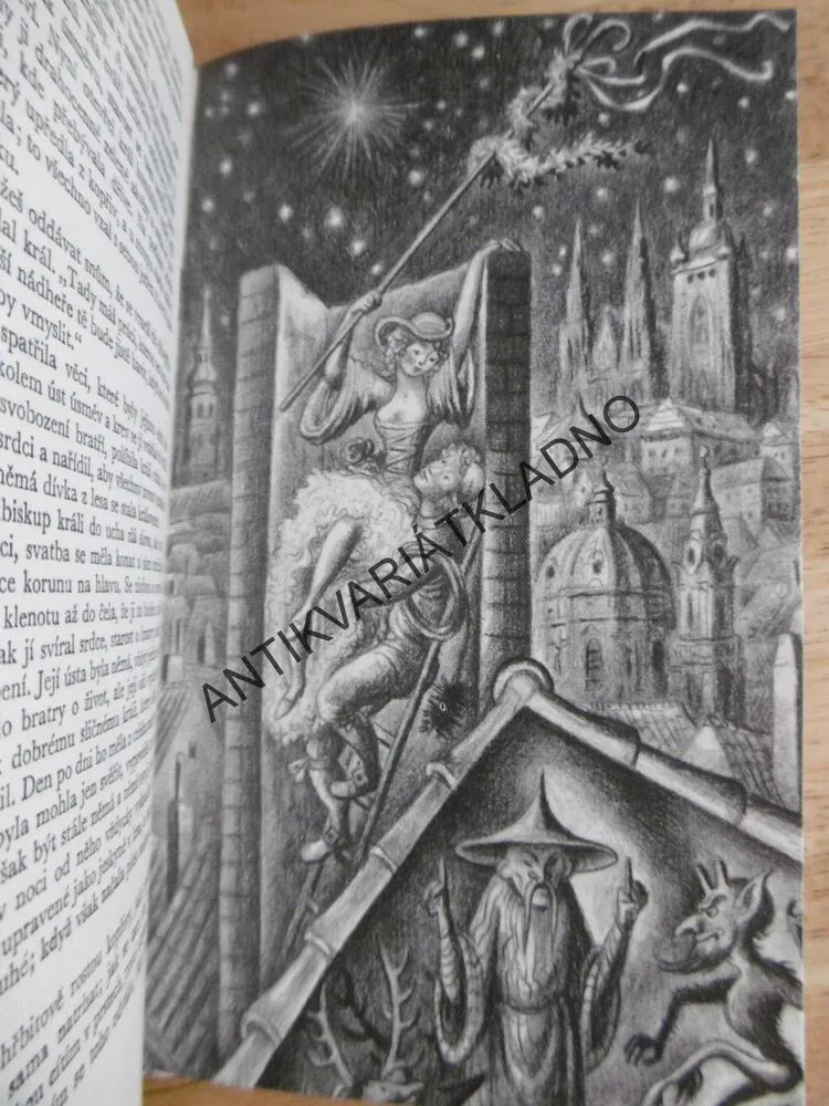 FLÉTNOVÉ HODINY, HANS CHRISTIAN ANDERSEN, CYRIL BOUDA, 1969, **an