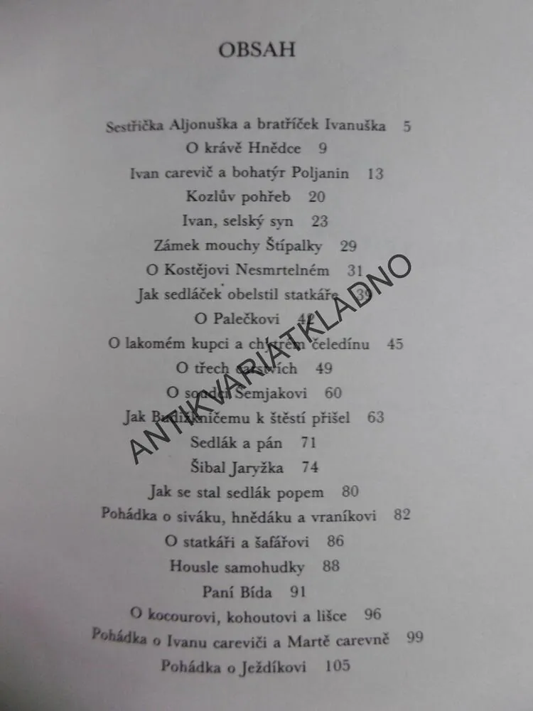 RUSKÉ NÁRODNÍ POHÁDKY, 1984, **an