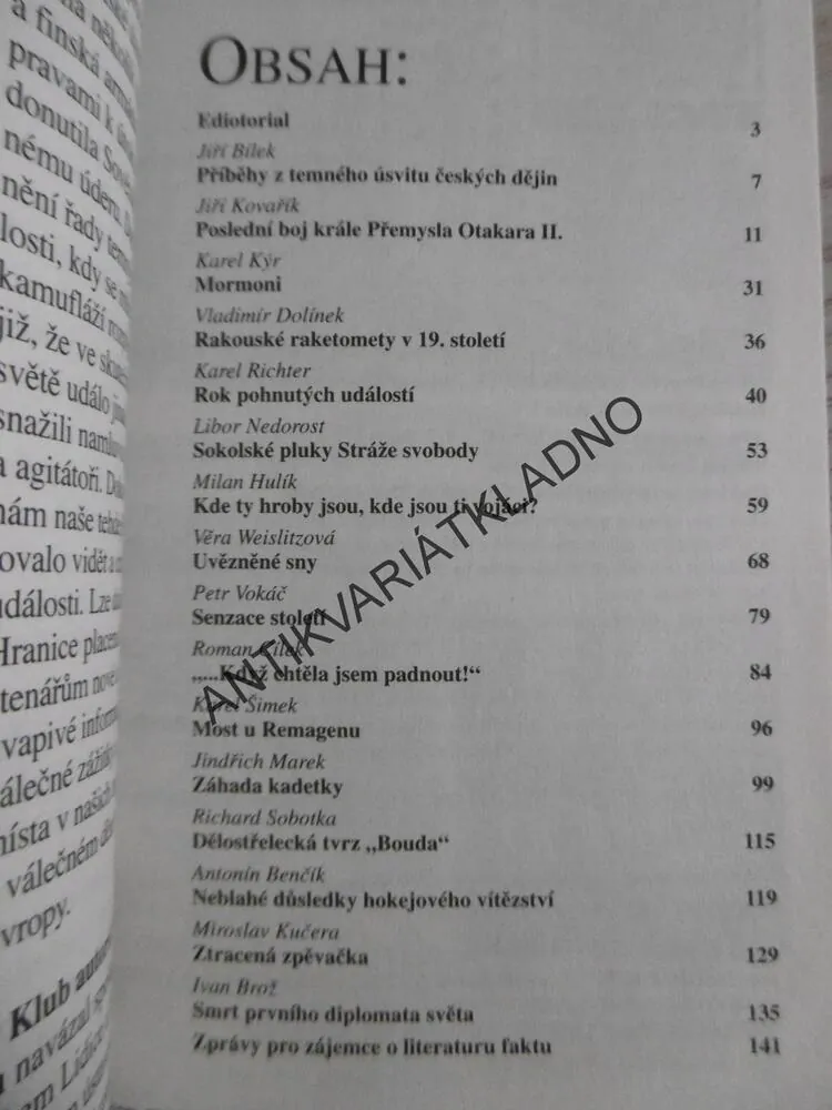 PŘÍSNĚ TAJNÉ!, 3/2006, UVĚZNĚNÉ SNY