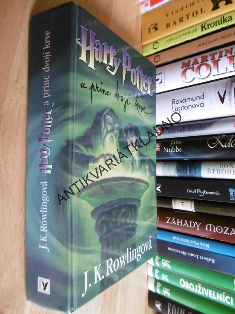 HARRY POTTER A PRINC DVOJÍ KRVE, J.K. ROWLINGOVÁ, 1. VYDÁNÍ, **an