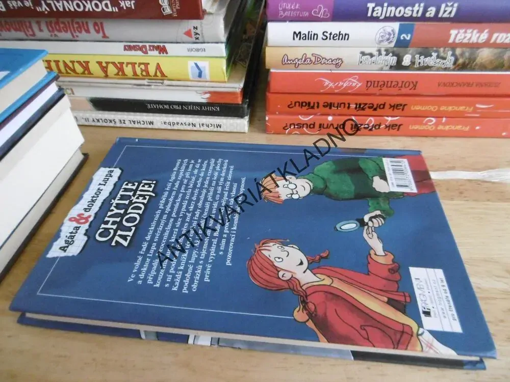 CHYŤTE ZLODĚJE, AGÁTA A DOKTOR LUPA,KOPIETZOVÁ, bez lupy, **an