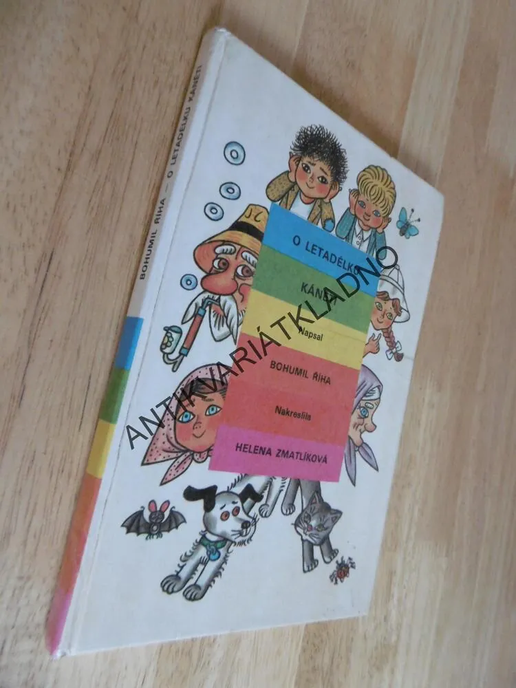 O LETADÉLKU KÁNĚTI, ŘÍHA, ZMATLÍKOVÁ, 1990, **an