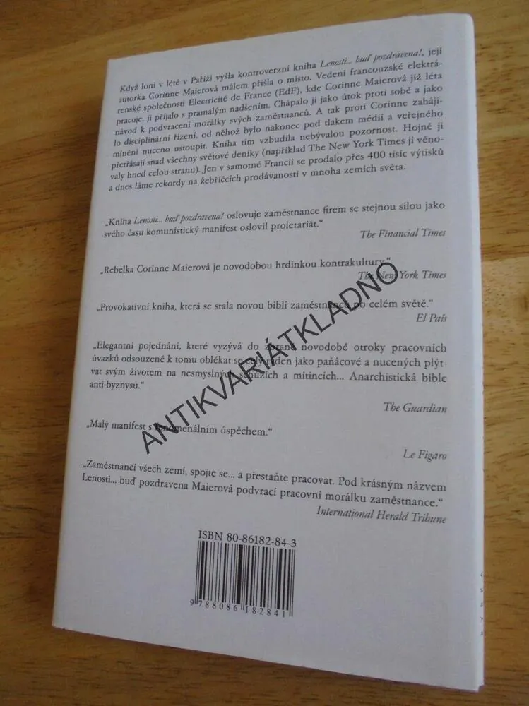 LENOSTI... BUĎ POZDRAVENA! C.MAIEROVÁ, **an