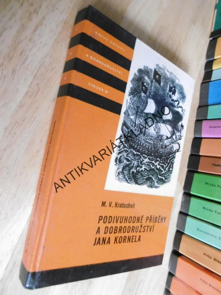 KOD 44 - PODIVUHODNÉ PŘÍBĚHY A DOBRODRUŽSTVÍ JANA KORNELA, M.V.KRATOCHVÍL,1979, **an
