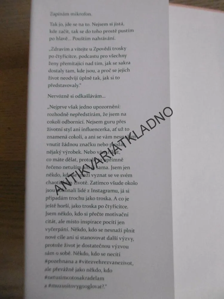 ZPOVĚDI TROSKY PO ČTYŘICÍTCE, ALEXANDRA POTTER, **an