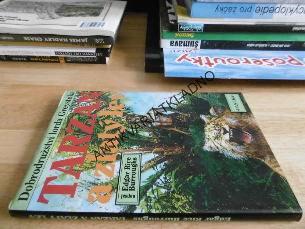 TARZAN A ZLATÝ LEV 9., DOBRODRUŽSTVÍ LORDA GREYSTOKA, EDGAR RICE BURROUGHS, **an