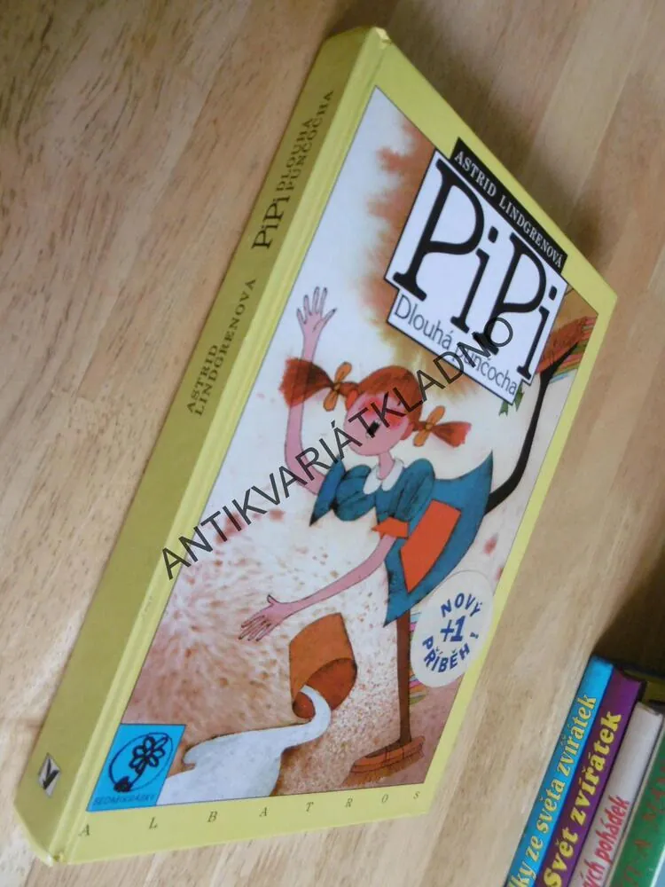 PIPI DLOUHÁ PUNČOCHA, ASTRID LINDGRENOVÁ, ADOLF BORN, 1993