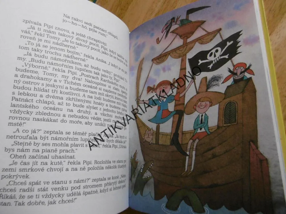 PIPI DLOUHÁ PUNČOCHA, ASTRID LINDGRENOVÁ, ADOLF BORN, 1993