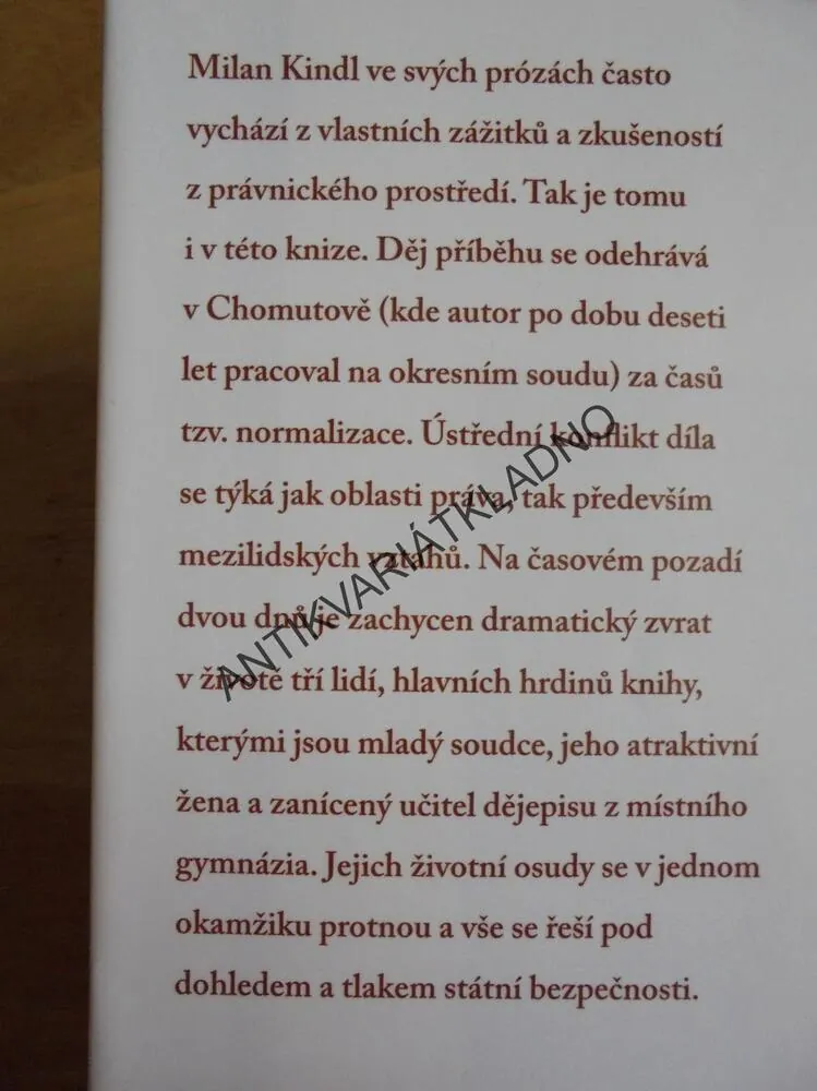 LÁSKA ZA ČASŮ STB, MILAN KINDL, POLITIKA, **an