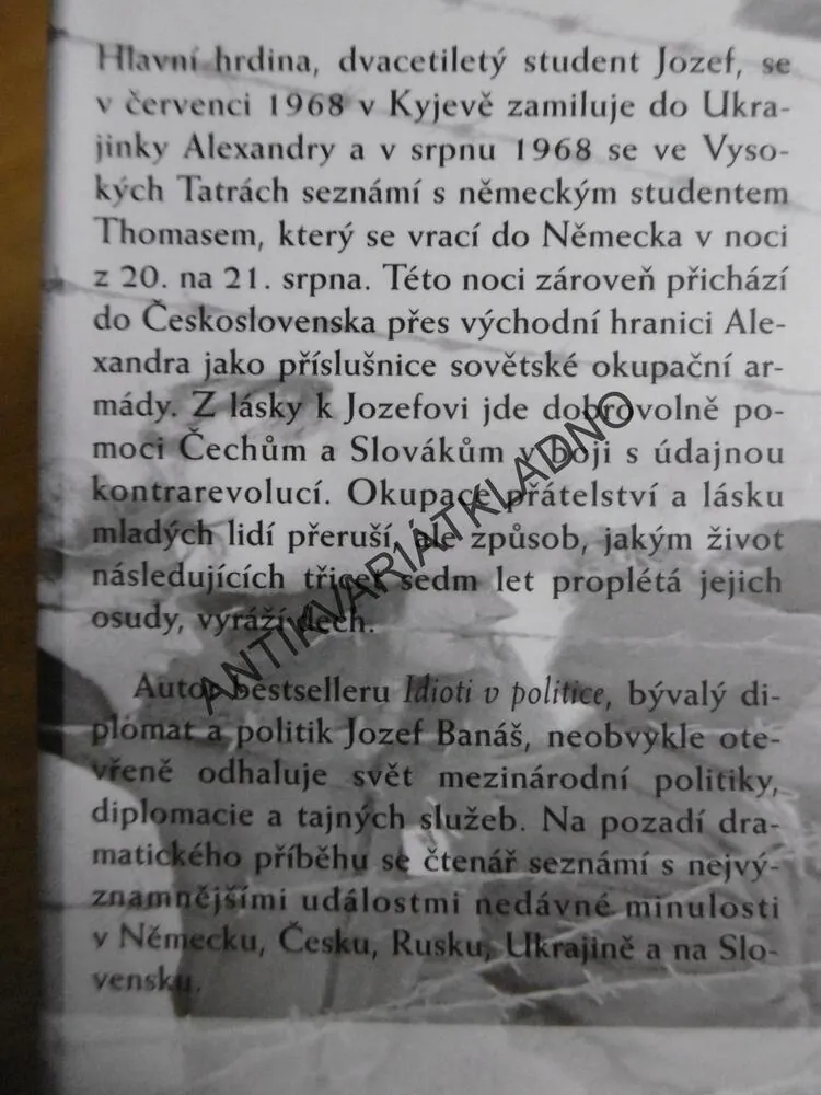 ZÓNA NADŠENÍ, JOZEF BANÁŠ, **an
