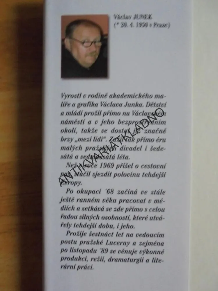 PŘÍPAD TŘETÍHO BRATRA, V.JUNEK, VÁCLAV HAVEL, **an