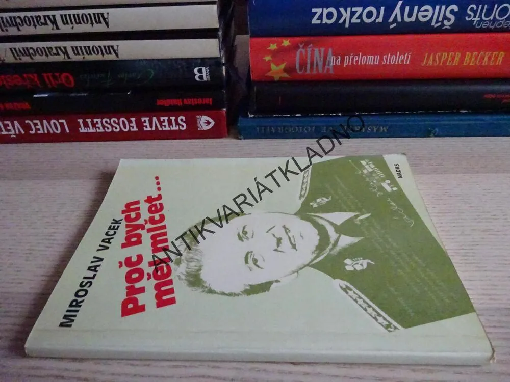 PROČ BYCH MĚL MLČET..., MIROSLAV VACEK, **an